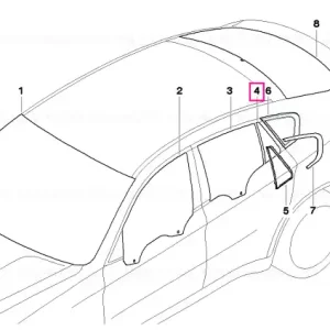 Geam usa fix negru stanga - BMW Vezi acum