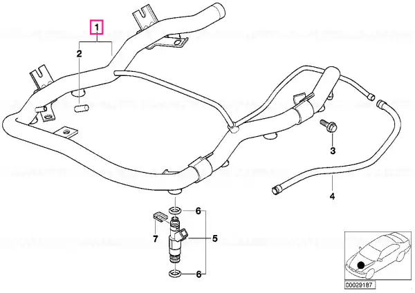 Ieftin Tub injecție - BMW