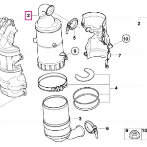 Convertor catalitic aproape motor - BMW - Mini Super ofertă