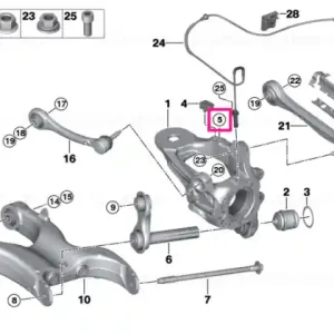 Preț mic Șurub zimțat, D=6,8 / L=18 - BMW