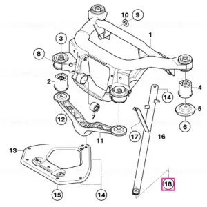 Calitate înaltă Șurub hexagonal M10X40-10.9ZNS3 - BMW - Mini