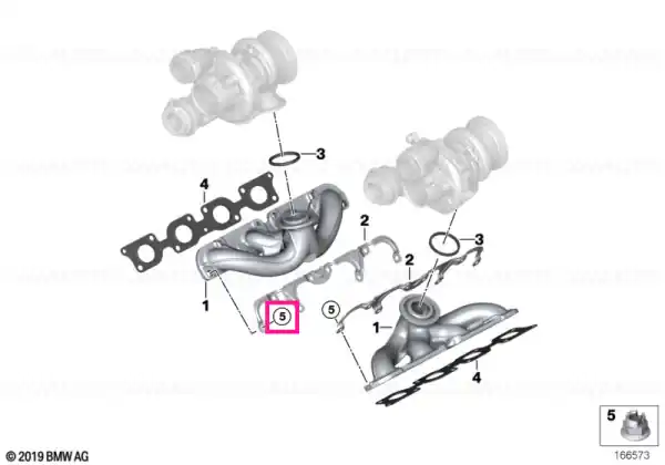 Piuliță hexagonală cu flanșă - BMW Ofertă specială