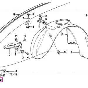 Suport aripa drept - BMW Reducere extra