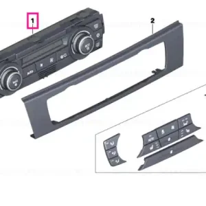 Control climatizare automată PERLGLANZ PERLGLANZ CHROM - BMW Vezi acum