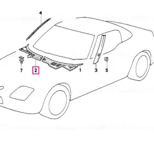 Doar azi Acoperire dreapta - BMW