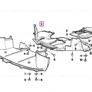 Ecran compartiment motor - BMW Disponibil imediat