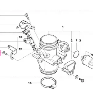 Șurub Torx M5X14 - BMW Motorrad Reducere de preț