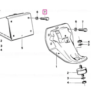 Șurub hexagonal M8X28-ZN - BMW Ofertă exclusivă