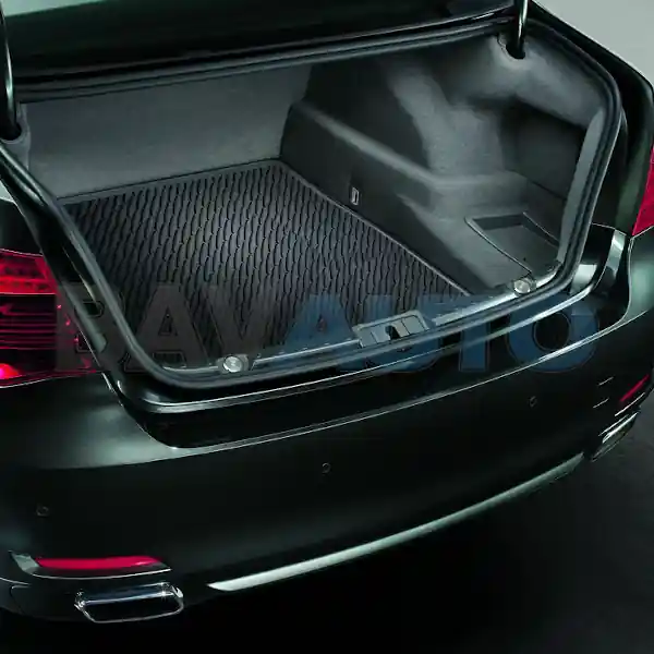 Reducere de preț Tava / Covor portbagaj - Negru - BMW Seria 7 F01, F02