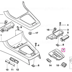 Capac selector viteze 4-HP - BMW Ieftin