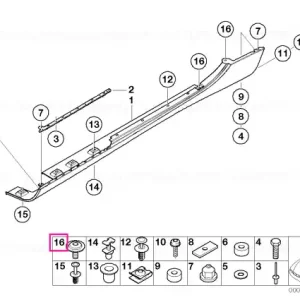 Șurub Torx cu șaibă - BMW Ofertă de sezon