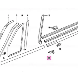 Disponibil imediat Capac stânga LINKS - BMW