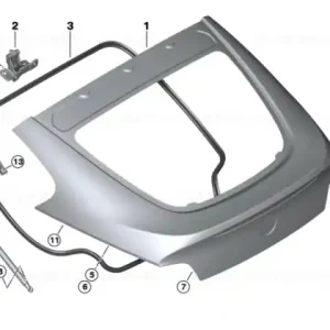 Reducere specială Arc pneumatic portbagaj - BMW
