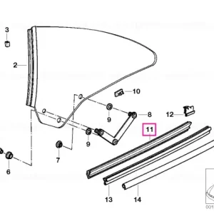 Reducere extra Garnitură etanșare ușă interior stânga - BMW