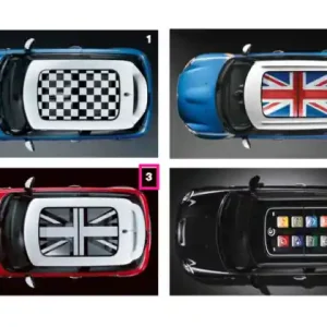 Decor plafon BLACK JACK - BMW - Mini Lichidare de stoc