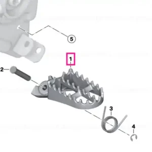 Reazem picior dreapta - BMW Motorrad Ofertă de sezon