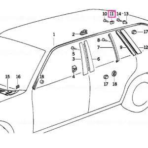 Piuliță caroserie ST3.5 ZNT - BMW Noutate