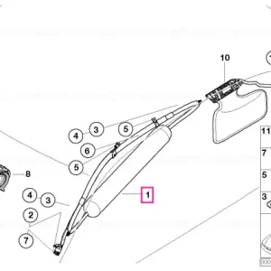 Airbag cap ITS drept - BMW Cumpără online
