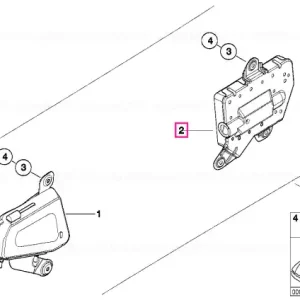 Cumpără acum Modul airbag usa spate stanga - BMW