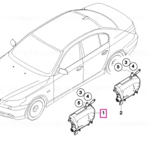 Premium Modul airbag ușă față dreapta - BMW