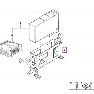 Suport CD-changer - BMW Cel mai vândut