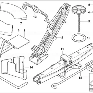 Cheie pentru piulita roata 17 mm - BMW Ieftin