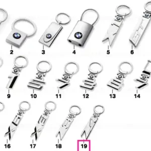 Breloc pentru chei SILVER - BMW Reducere