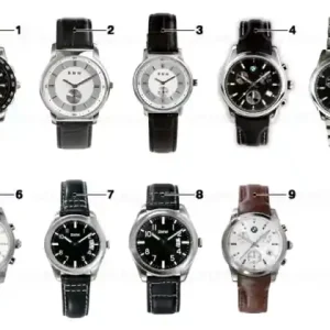 Livrare gratuită Ceas cronograf metal METAL STRAP - BMW