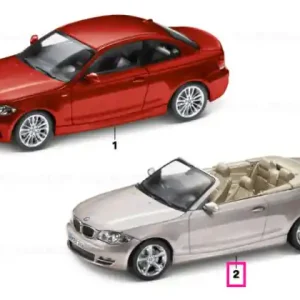 Expediere rapidă Miniatură BMW 1:18 BMW 1ER CABRIO