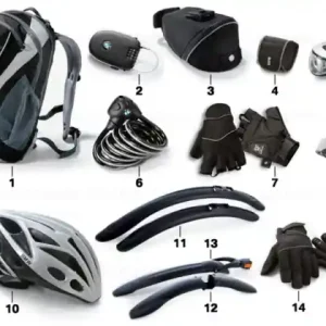Preferatul clienților Set lumini bicicletă BIKE LICHTSET - BMW