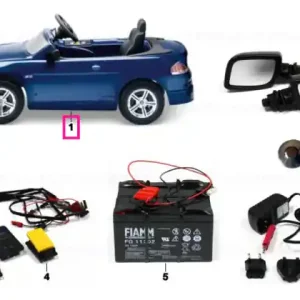 Cel mai vândut M6 Convertibil 12V BLAUMETALLIC - BMW