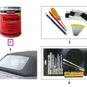 Adeziv Terokal transparent, 680G - BMW Calitate înaltă