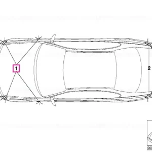 Calitate înaltă Kit instalare indicatoare direcție față alb - BMW