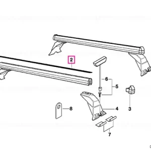 Reducere Capac profil, superior - BMW