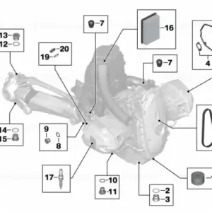 Ofertă de sezon Ulei diferential (grup final), OSP, TU - BMW Motorrad - 1000ml