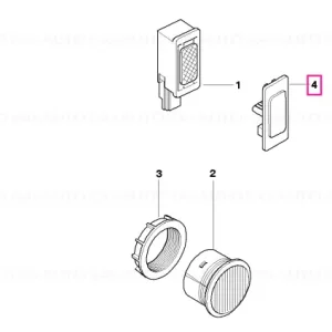 Comandă acum Capac microfon - BMW