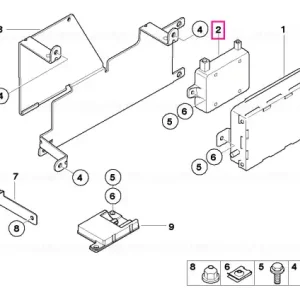 Chilipir Compensator cablu dual band - BMW