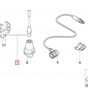 Radiator antenă dual band GSM/PCN NETZ GSM / PCN - BMW Livrare gratuită