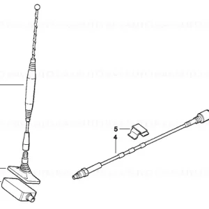 Reducere Radiator antenă D-NETZ 268MM D-NETZ 268MM - BMW