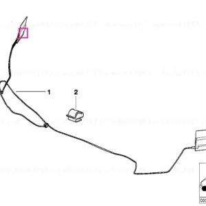 Kit retrofit antenă arripă DUALBAND - BMW Promoție