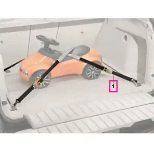 Preferatul clienților Curele strângere compartiment prtbagaj - BMW
