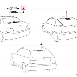 Retur gratuit Capac acoperire ANTHRAZIT - BMW