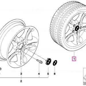 Set roți aliaj vară 225/50ZR16 - BMW Cel mai bun preț