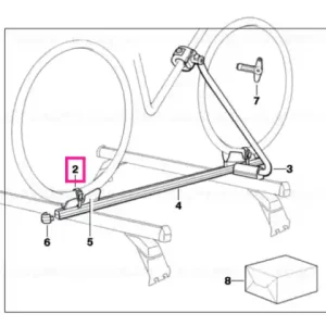 Curea port biciclete 1 STÜCK - BMW Ieftin
