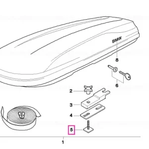 Cel mai bun preț Bloc alunecare DACHBOX - BMW