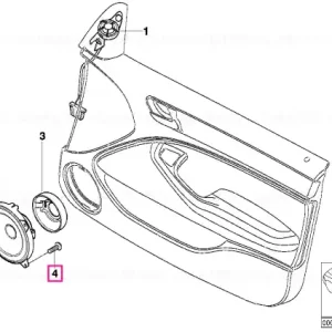 Șurub Torx material plastic, ISA L=22MM - BMW Ofertă limitată