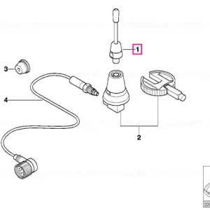 Radiator antenă monobandă NETZ GSM - BMW Popular