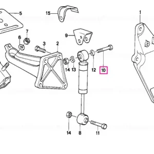 Cel mai vândut Șurub hexagonal M8X45 - BMW