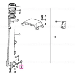 Șurub cap cilindric M8X35 - BMW Livrare rapidă