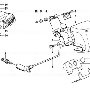 Șurub cap cilindric cu șaibă M4X10-Z1 - BMW Comandă acum